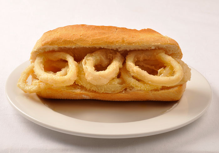 Imagen de bocadillo de calamares