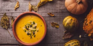 Imagen de Crema de Calabaza y Castañas