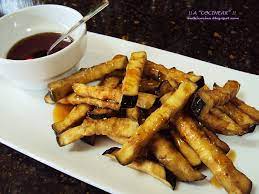 Imagen de Berenjenas fritas con miel