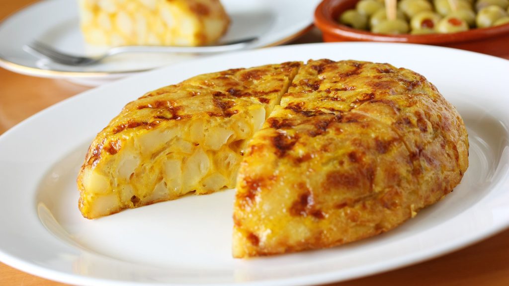 Imagen de una Tortilla de patata